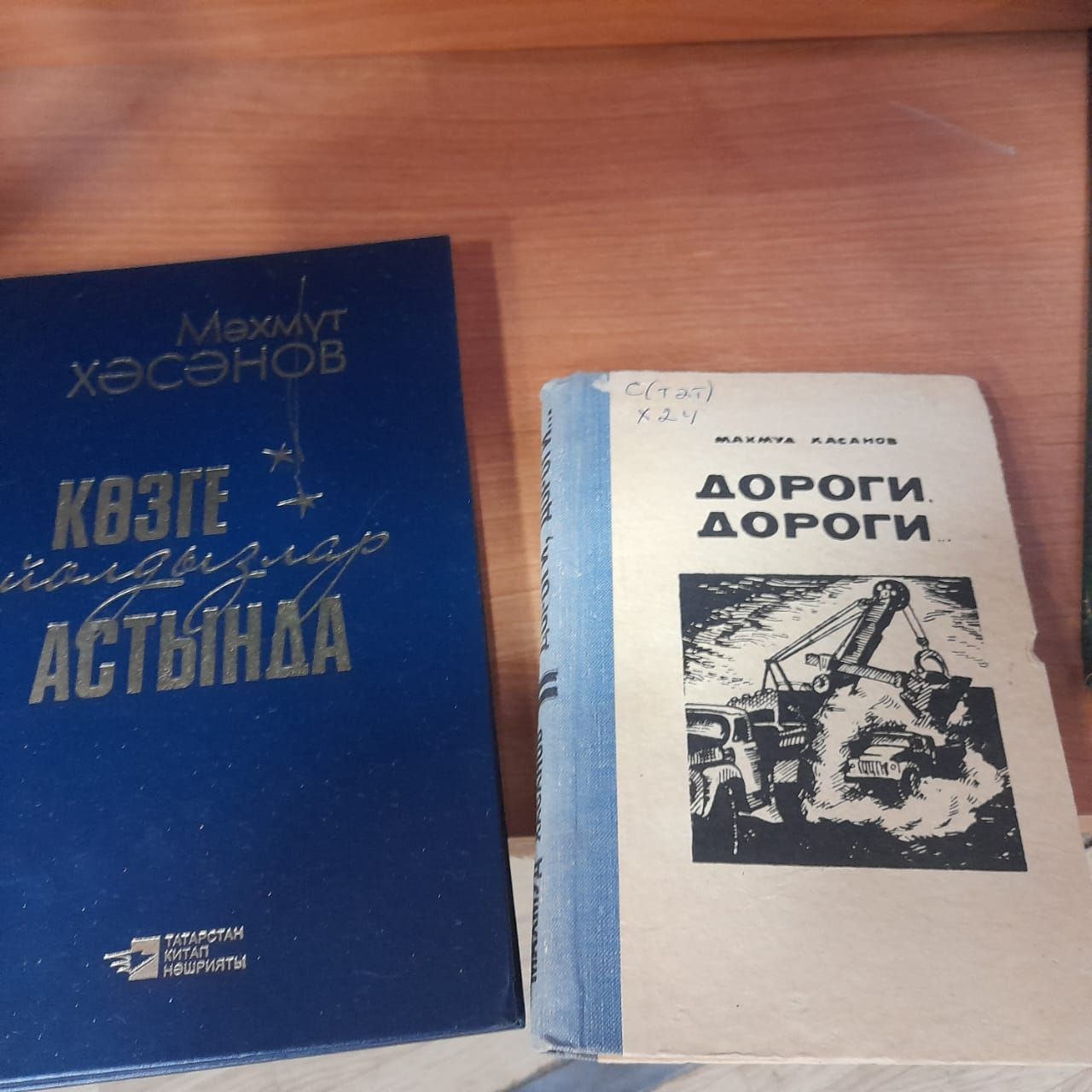 В Центральной библиотеке  Лаишева оформлена выставка-портрет «Весенняя зарница Махмута Хасанова»