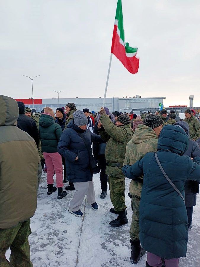 Сегодня, 27.12.2022 года, провожали бойцов на освобожденные территории Украины