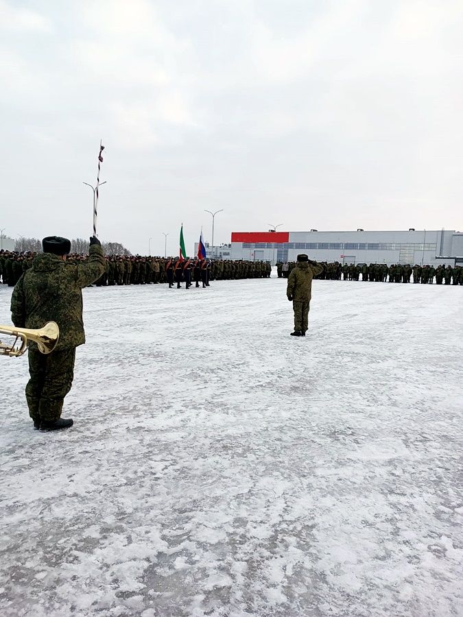 Сегодня, 27.12.2022 года, провожали бойцов на освобожденные территории Украины