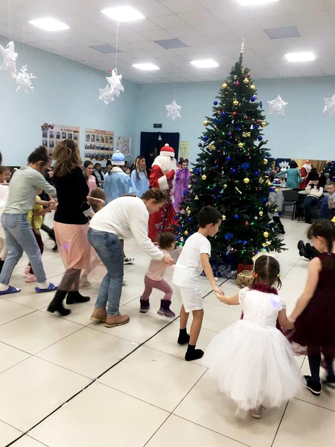 Весельем, радостью, хороводными песнями встречают Новый год дети сел Рождественского поселения