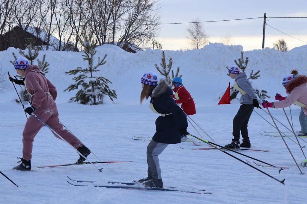 В лыжных гонках победа досталась самым быстрым спортсменам Лаишевского района