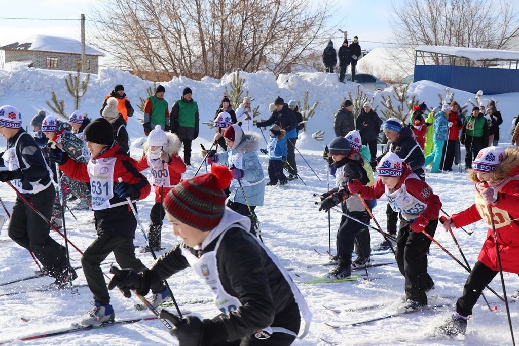 В лыжных гонках победа досталась самым быстрым спортсменам Лаишевского района