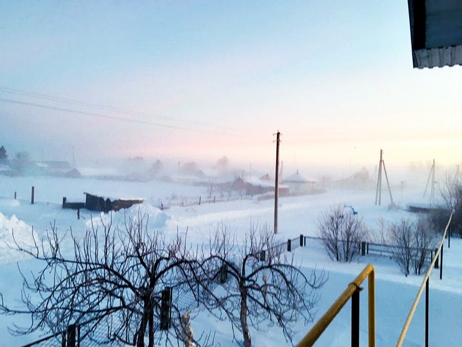 Фото читателя. Утро туманное в Курманаково