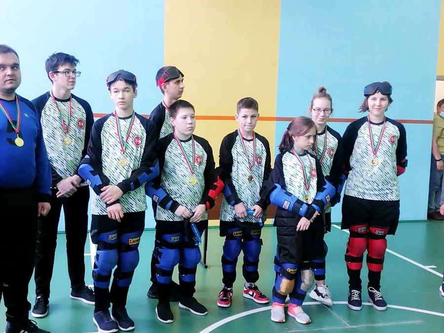 Лаишевские спортсмены собрали все золото на чемпионате и первенстве РТ по голболу