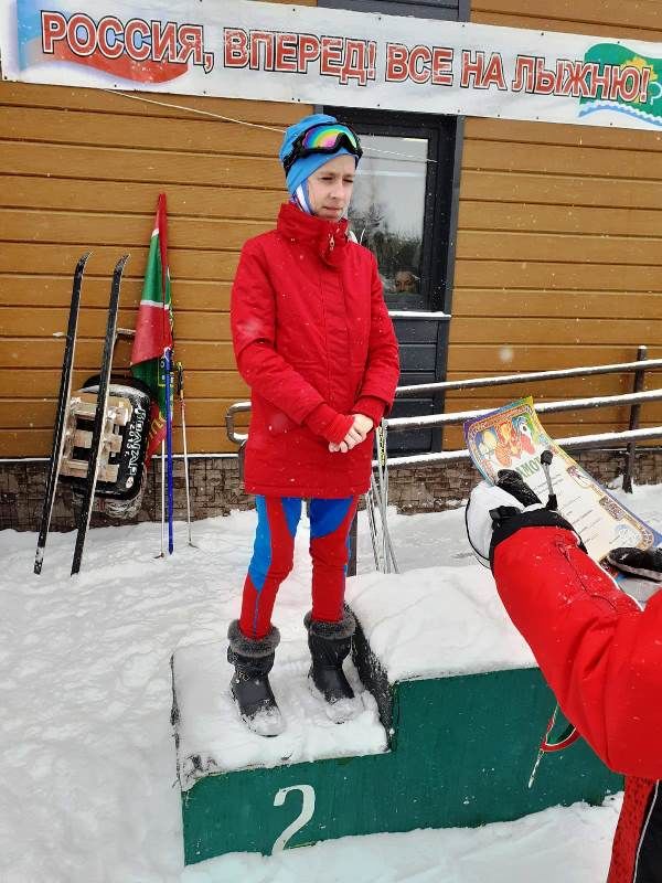 Воспитанница Лаишевской школы интерната - самая быстрая лыжница РТ среди лиц с ОВЗ