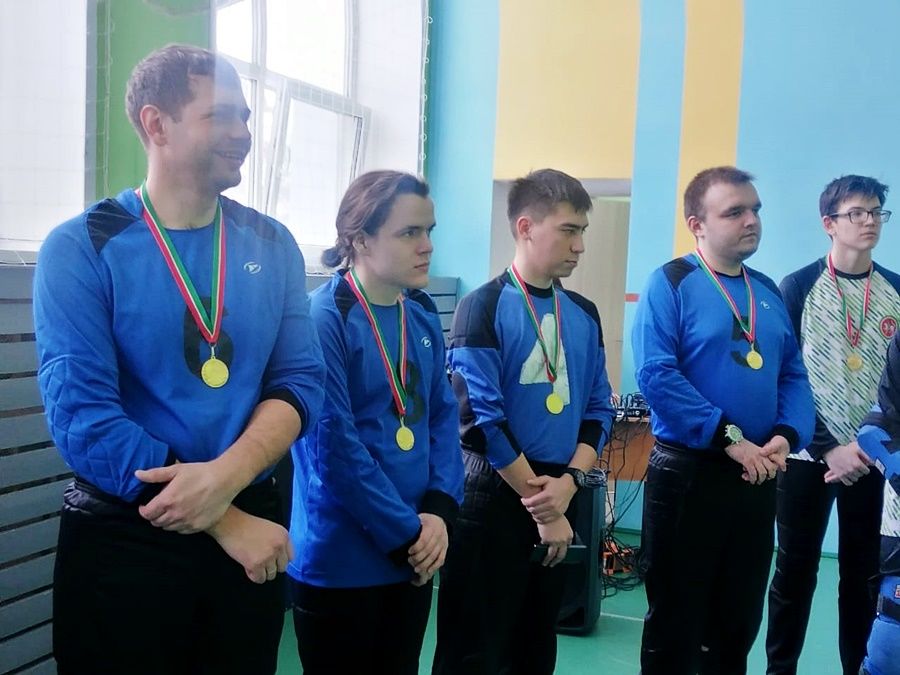 Лаишевские спортсмены собрали все золото на чемпионате и первенстве РТ по голболу