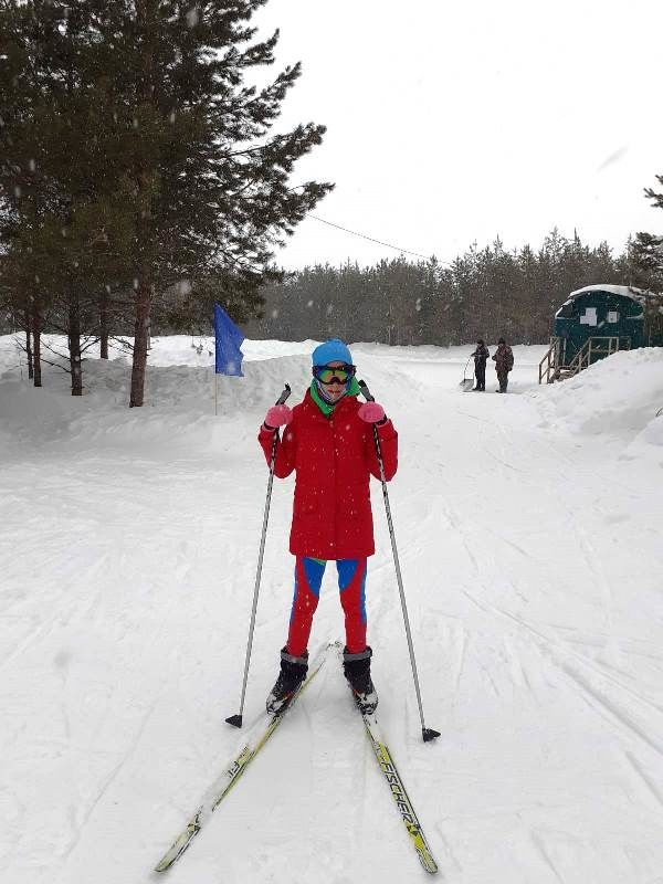 Воспитанница Лаишевской школы интерната - самая быстрая лыжница РТ среди лиц с ОВЗ