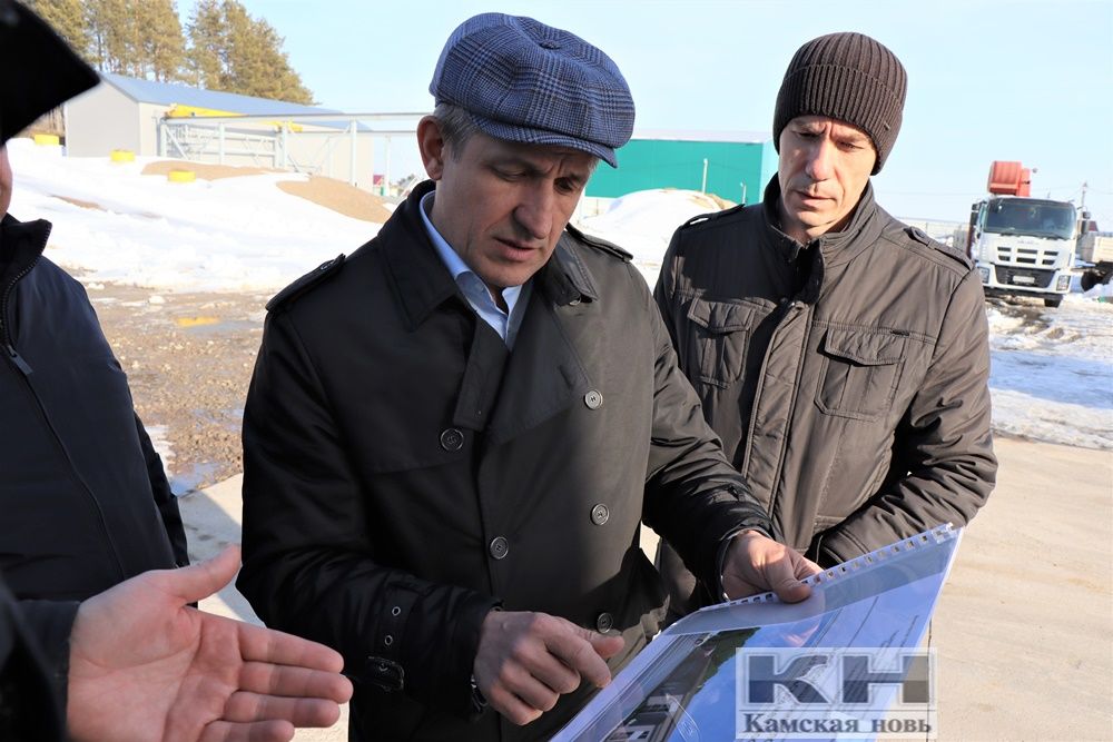 Глава Лаишевского района посетил промышленный парк «Сокуры»
