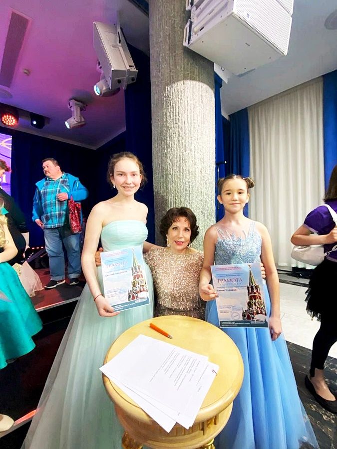 Юная вокалистка из Лаишевского района Оксана Панцырева выступила в Государственном Кремлевском дворце
