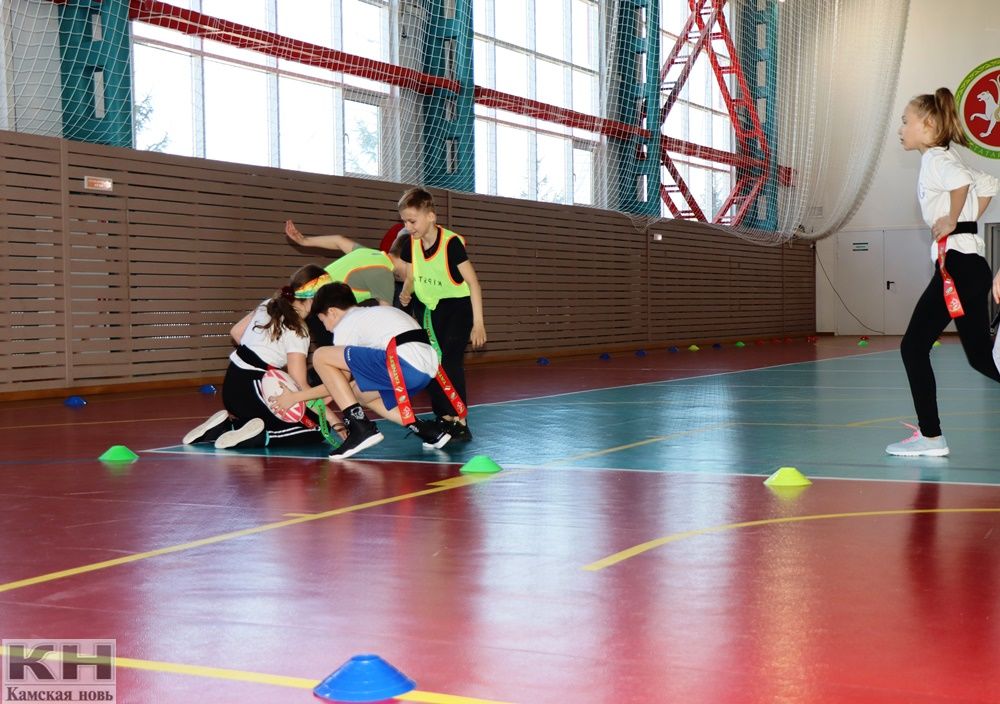 В спортивном комплексе "Усады" прошли соревнования по Тэг-регби