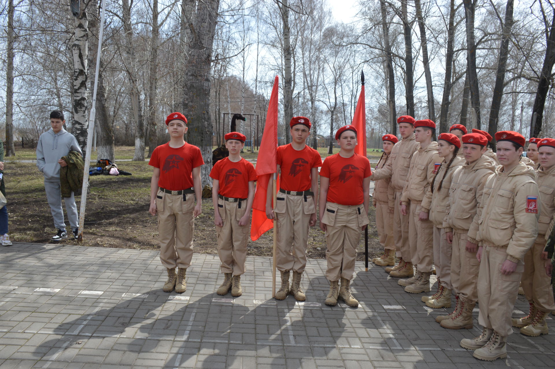 Школьники Лаишевского района играли в «Зарницу»
