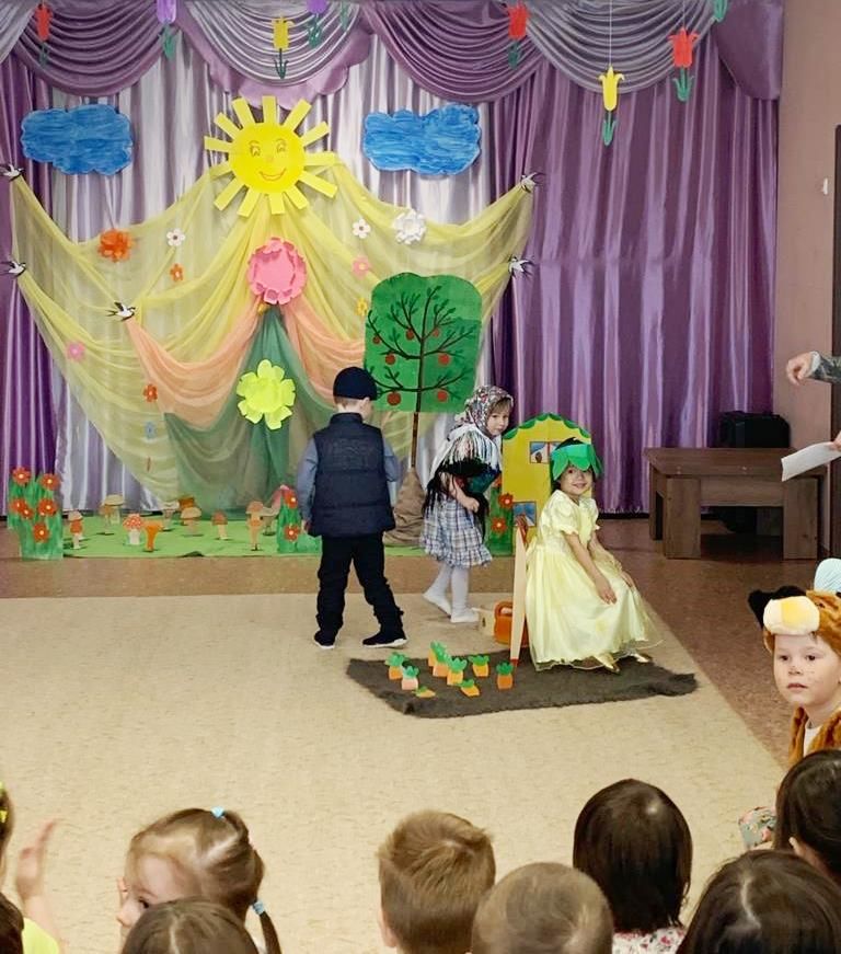 В детском саду «Ромашка» - театральная премьера