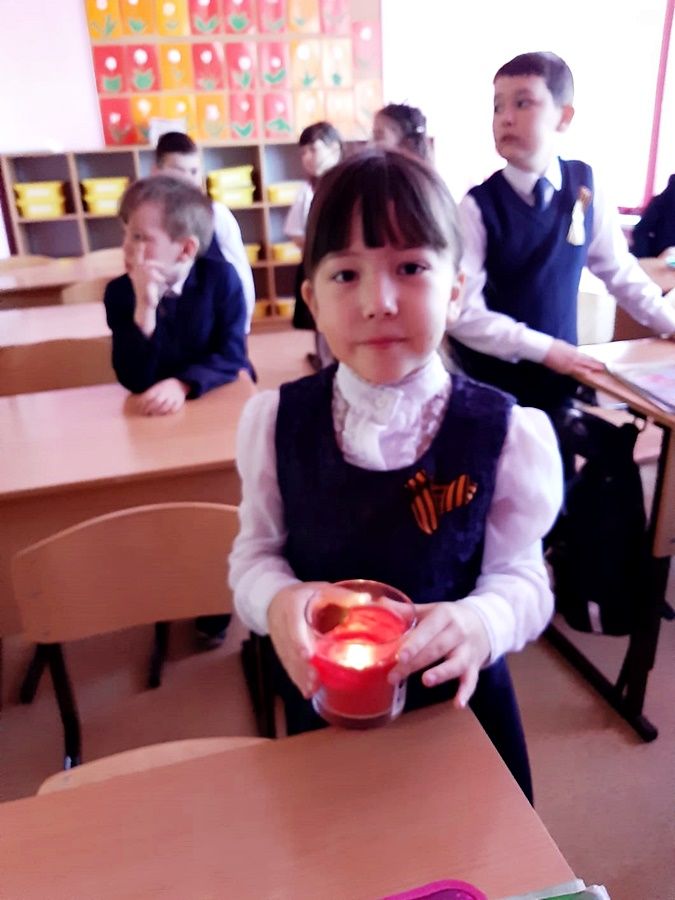 В Сокуровской средней школе зажгли Свечу памяти