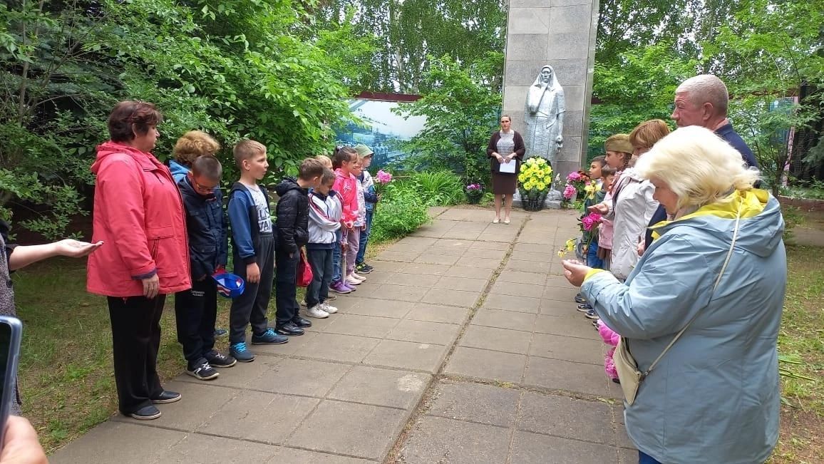 В пришкольных лагерях Лаишевского района отдали дань памяти павшим воинам Великой Отечественной войны