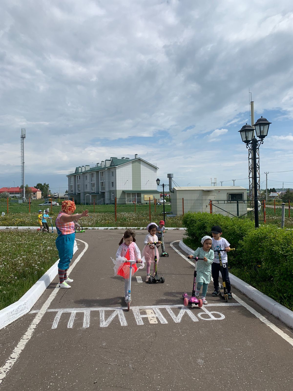 Праздник, посвященный дню рождения велосипеда, прошел в Сокуровском детском саду "Ромашка"