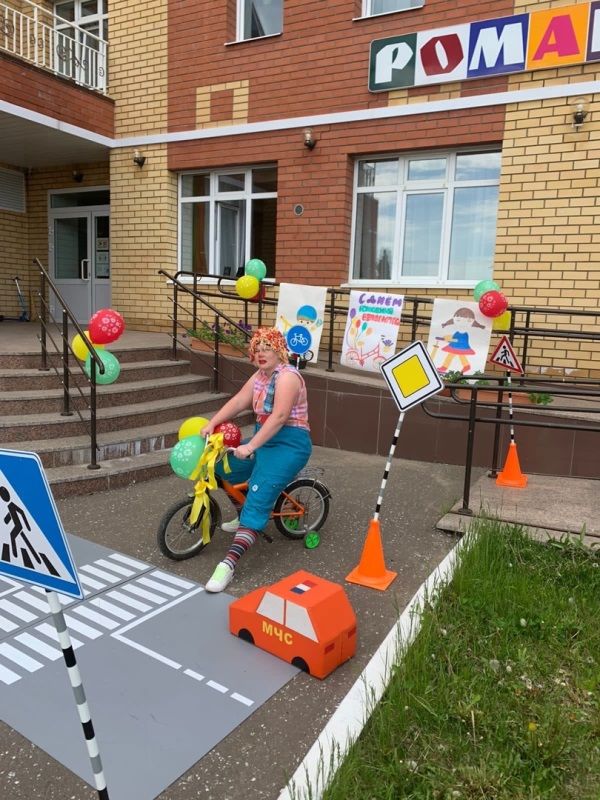 В детских садах Лаишевского района отметили день велосипедиста