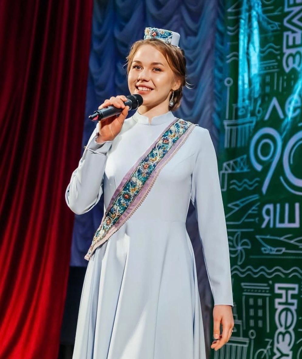 Уроженка Лаишевского района выступает на конкурсе «Татар кызы»