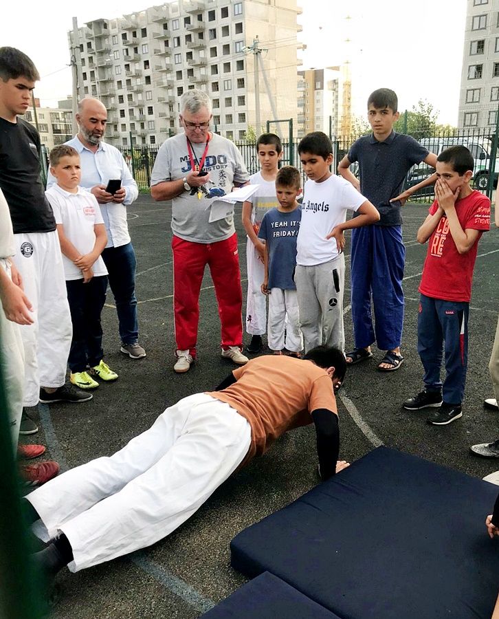 В мечети «Ихлас» в День физкультурника провели фестиваль спорта