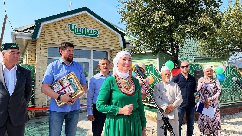 В Лаишевском районе в рамках проекта «Чишмә» открылся очередной источник качественной питьевой воды - в Именьково