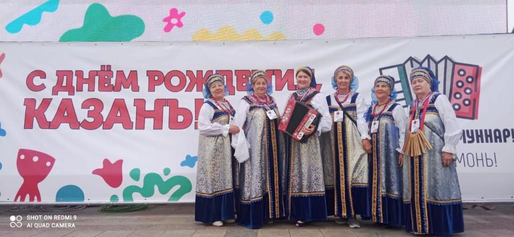 Ансамбль «Русская душа» в День Республики Татарстан выступал на двух столичных площадках
