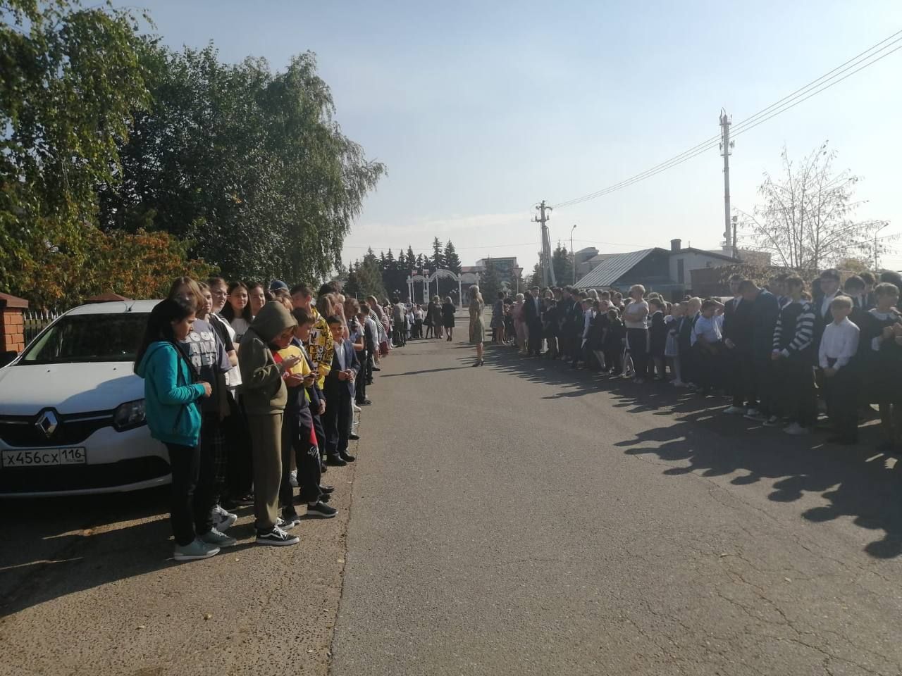 В учебных целях проведена эвакуация в средней школе № 2 г. Лаишево