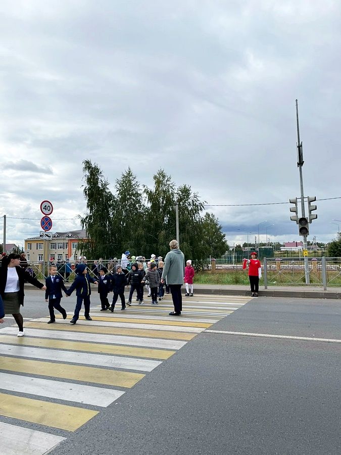 «Внимание: дети!» или Как в Сокуровской школе обучают детей правилам поведения на дороге