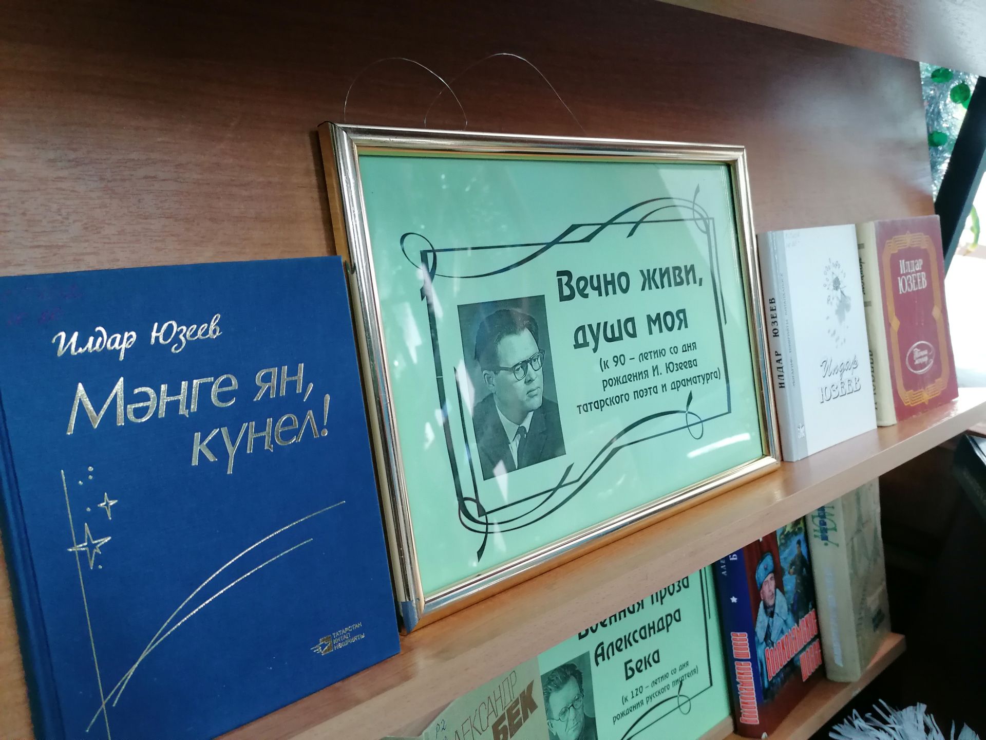 В Центральной библиотеке Лаишева оформлена книжная выставка