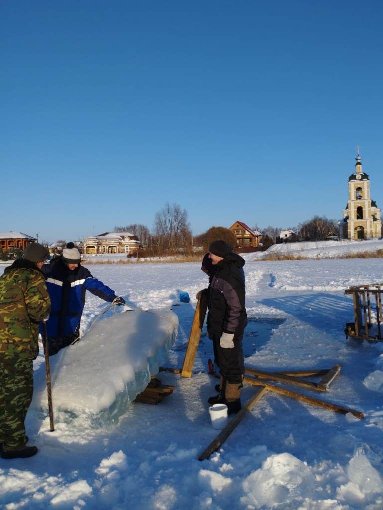 В Лаишевском районе готовятся к крещенскому купанию