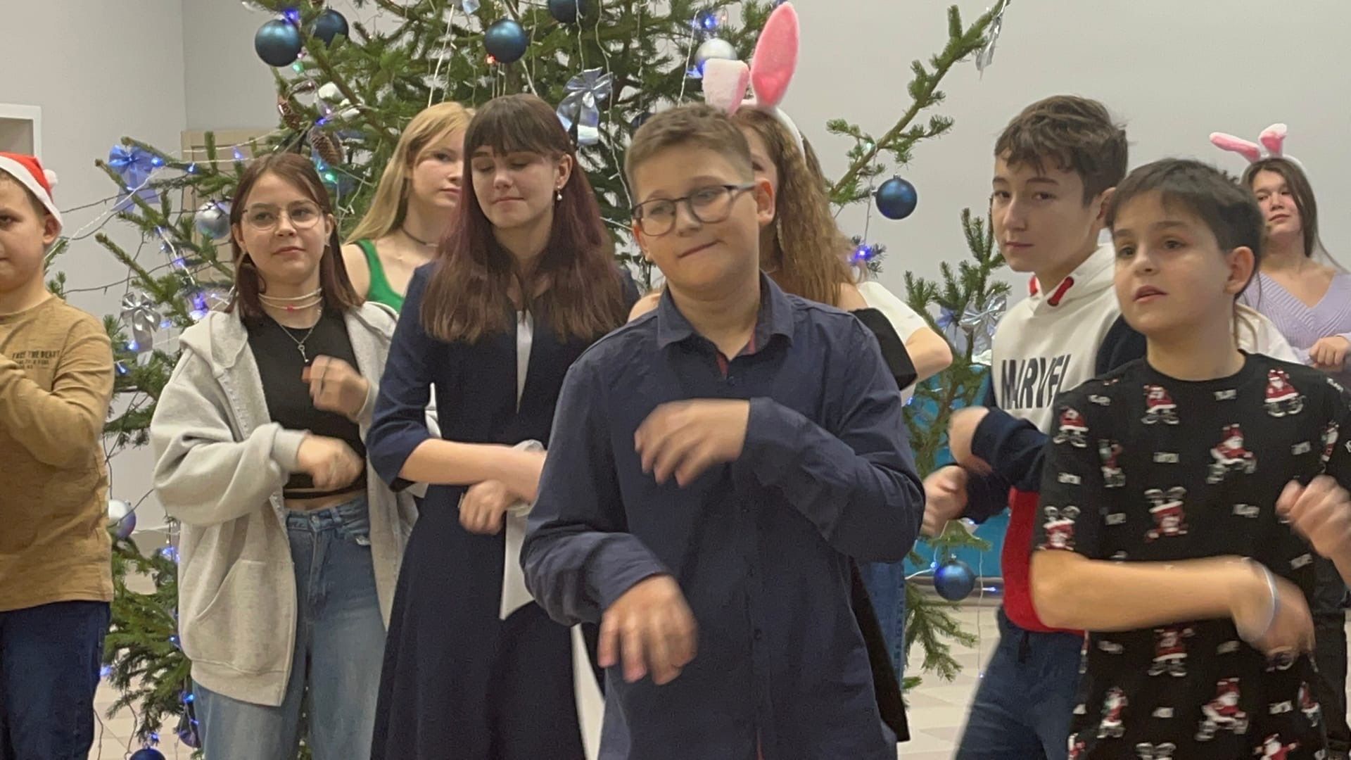 Как встретили Новый год в Лаишевской школе № 2 имени Б.К. Кузнецова