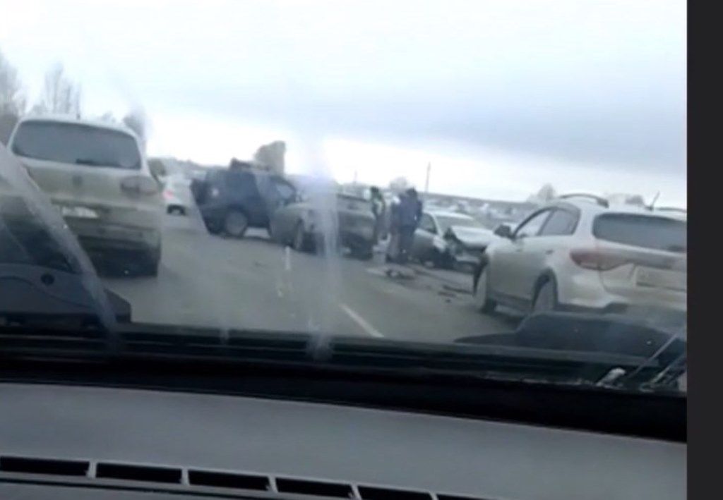 Массовое ДТП в Лаишевском районе