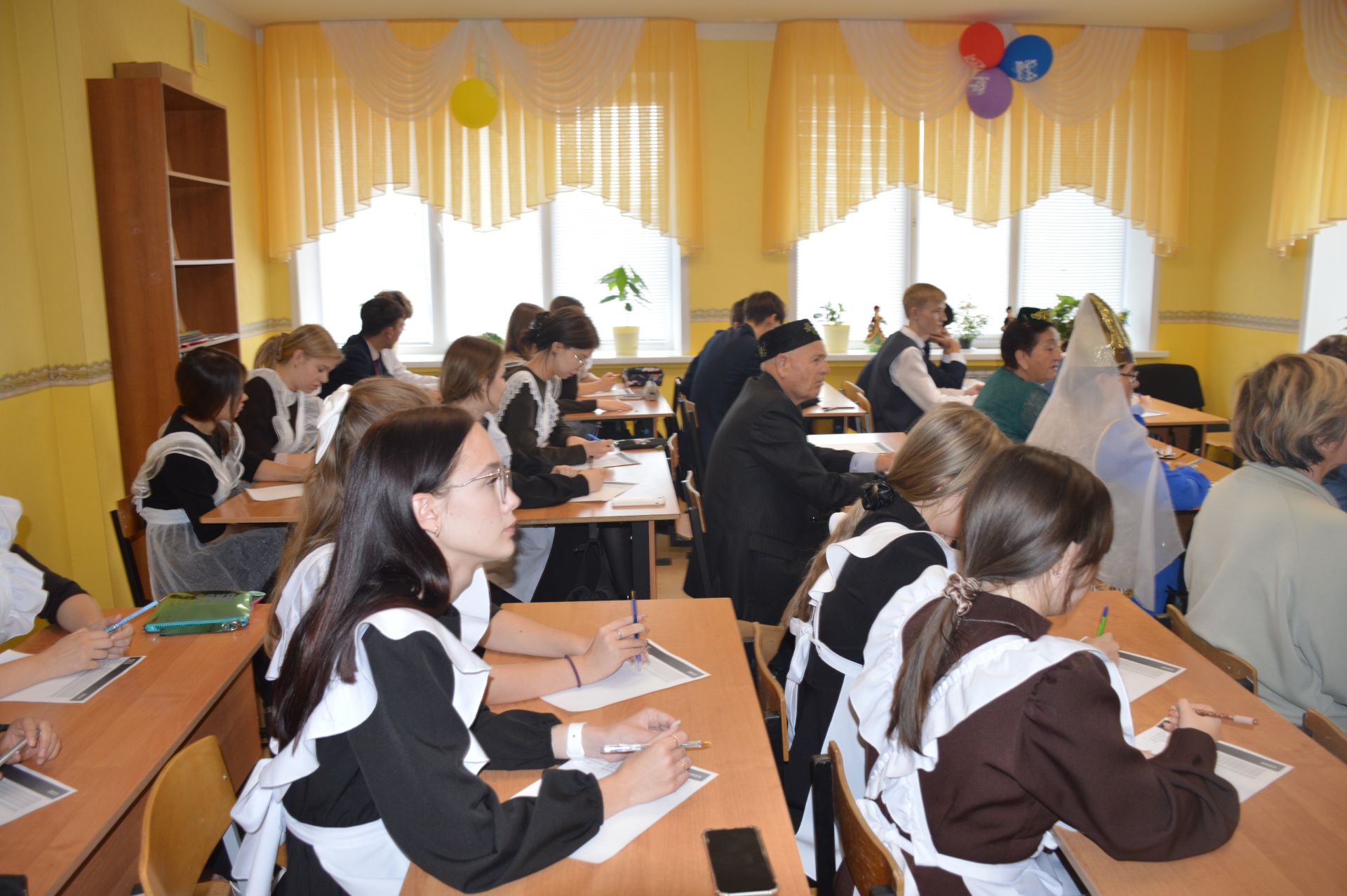 В 26 школах Лаишевского района  писали «Татарча диктант»