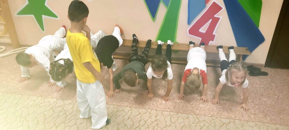 В  детском саду «Ромашка» прошел фестиваль дошкольного дзюдо, приуроченный к Дню отца