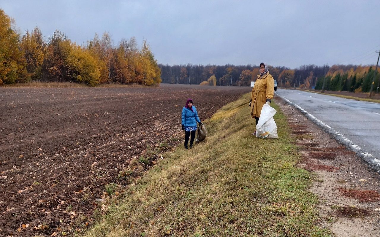 В Атабаевском поселении Лаишевского района поддерживают чистоту