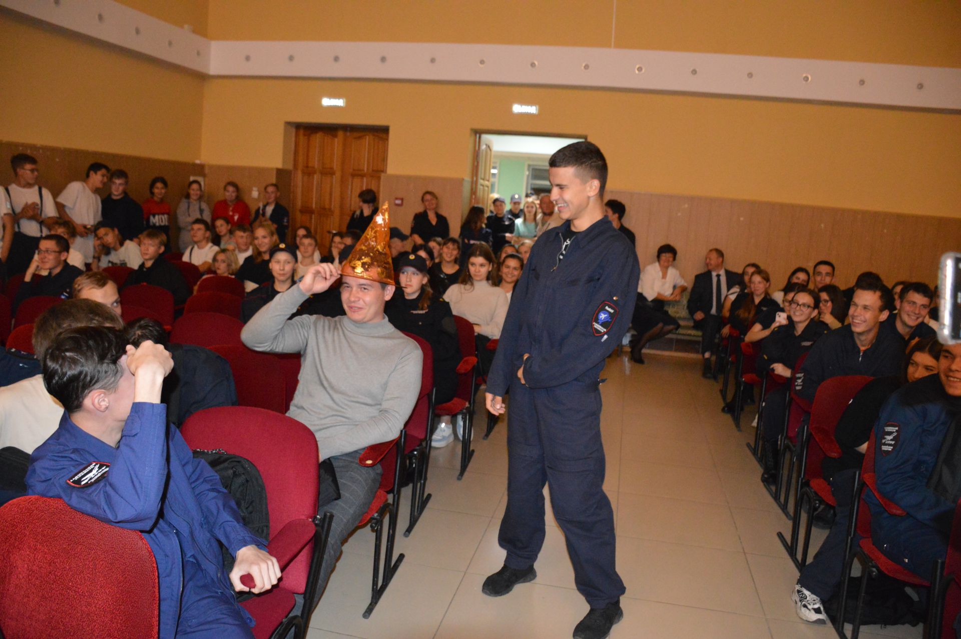 Веселым Днем первокурсника отметили в Лаишевском техникуме праздник среднего профтехобразования