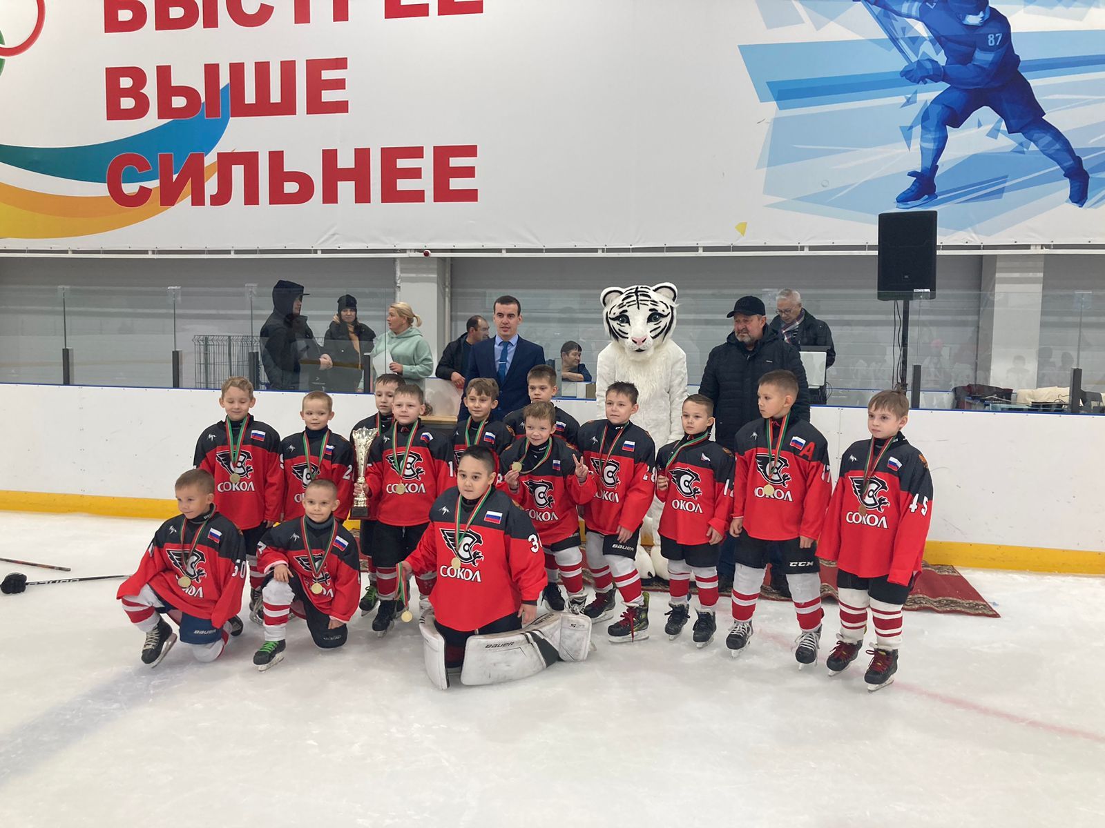 В Лаишево завершился турнир по хоккею «Ястреб Cup»