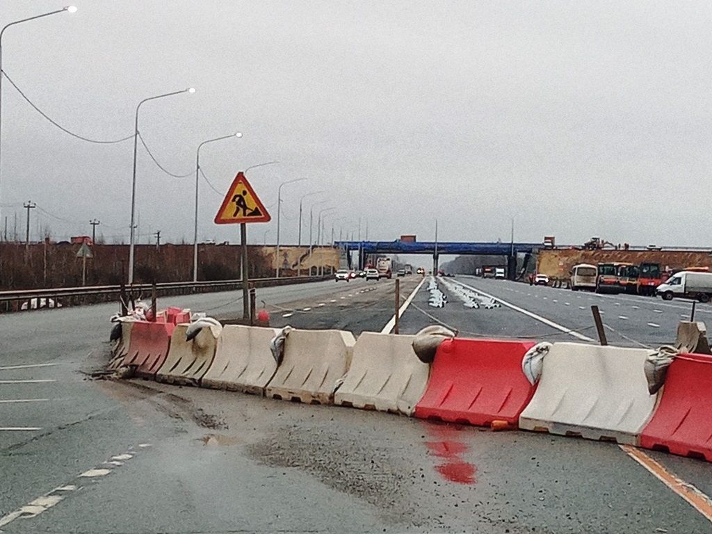 Егорьево теплицалары янындагы М-12 «Восток» автотрассасы төзелеше тәмамлана