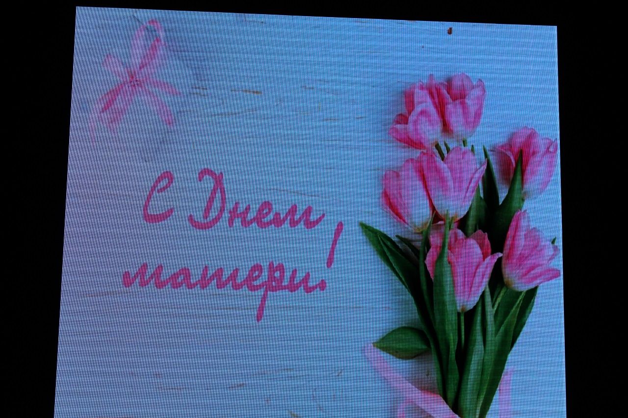 Концерт, посвященный мамам, провели в Лаишевском районном доме культуры