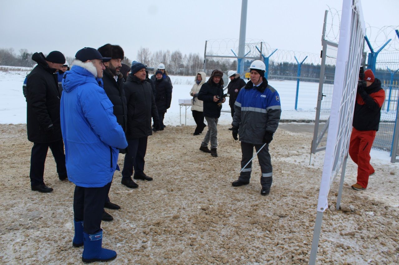 В Лаишевском районе открылась автоматизированная газораспределительная станция