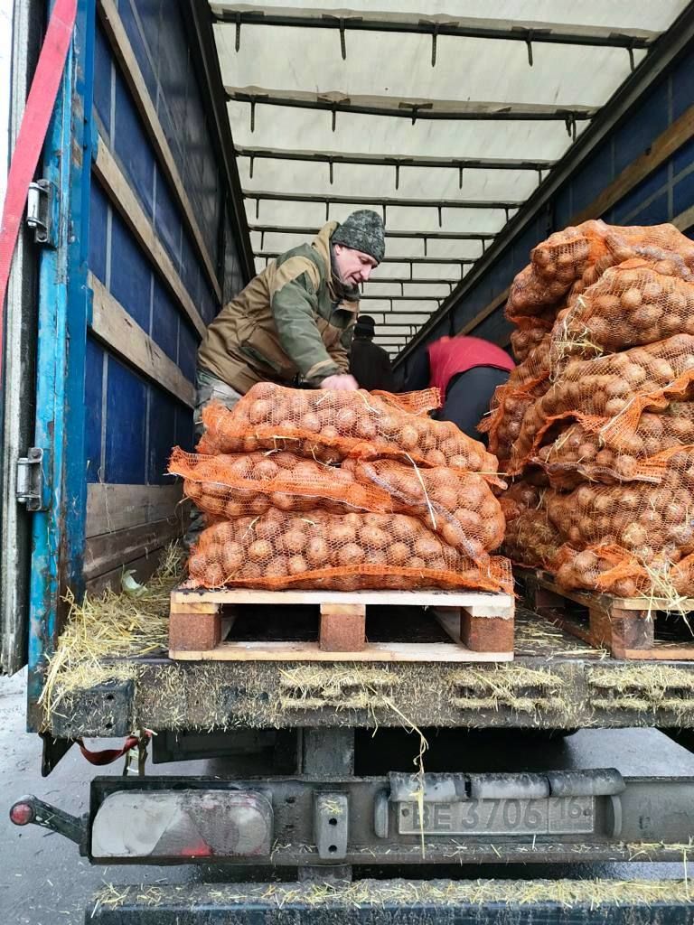 Очередную гуманитарную помощь отправили в Луганскую и Донецкую республики из Лаишевского района