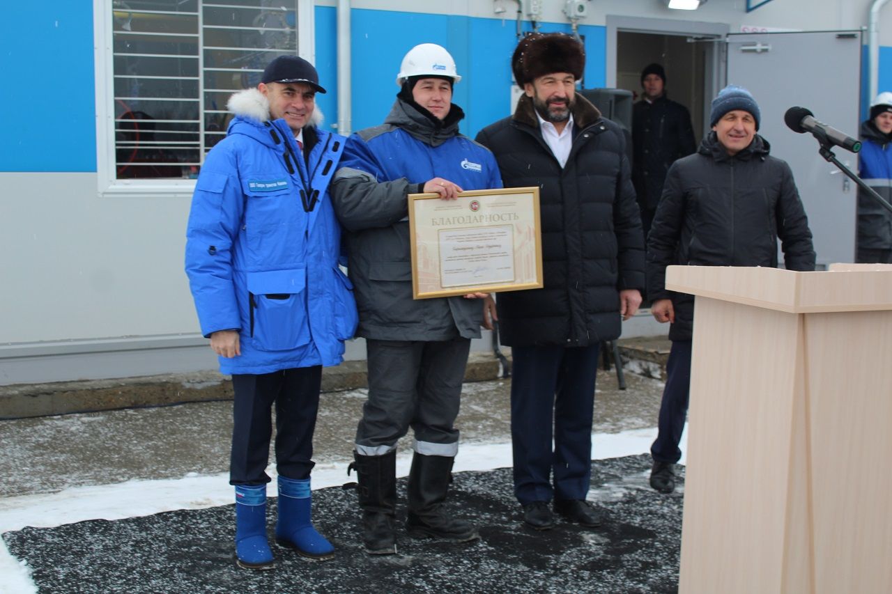 В Лаишевском районе открылась автоматизированная газораспределительная станция