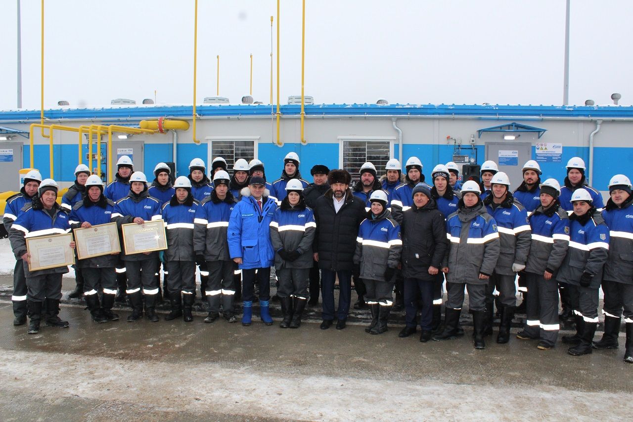 В Лаишевском районе открылась автоматизированная газораспределительная станция