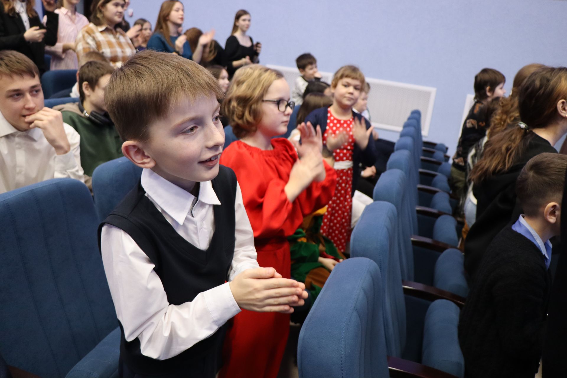 Активных и одаренных детей района чествовали в канун Нового года