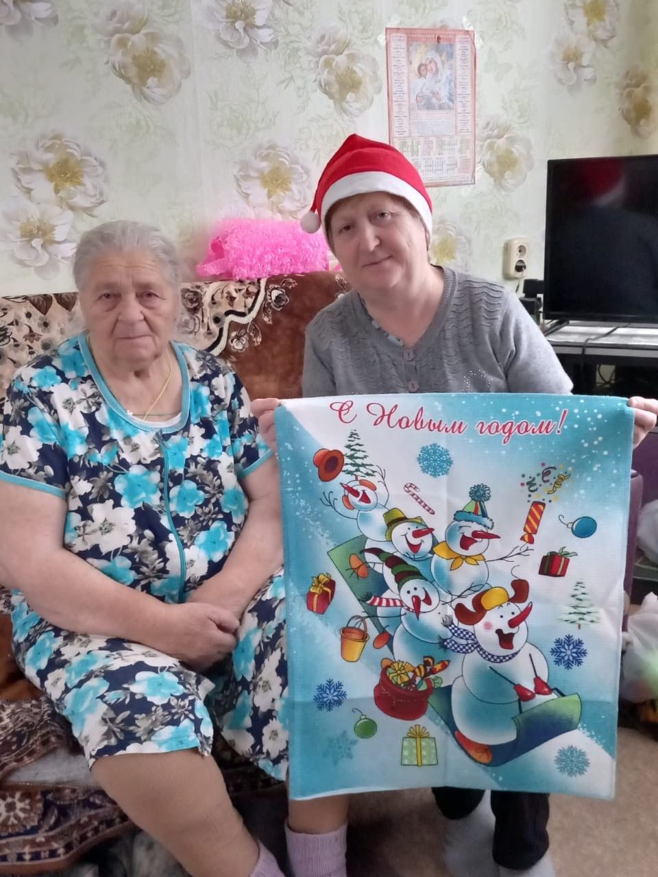 Новогодние праздники у получателей социальных услуг Лаишевского района