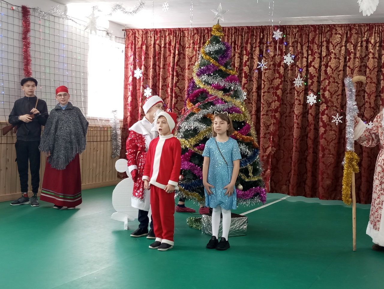 Яркие моменты новогодних мероприятий в Лаишевском районе