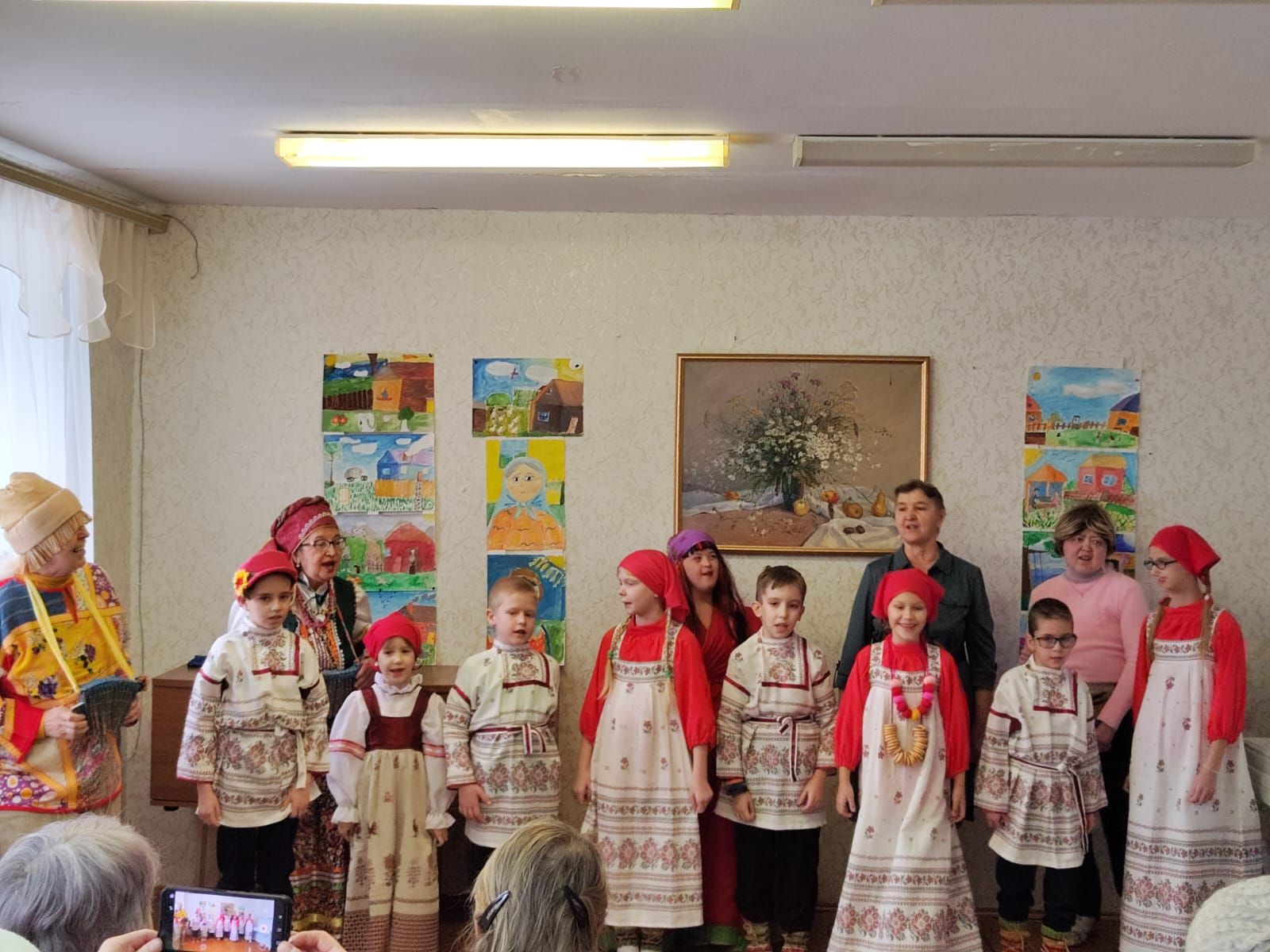 Фольклорный ансамбль «Берегиня» выступил в Зеленодольском районе