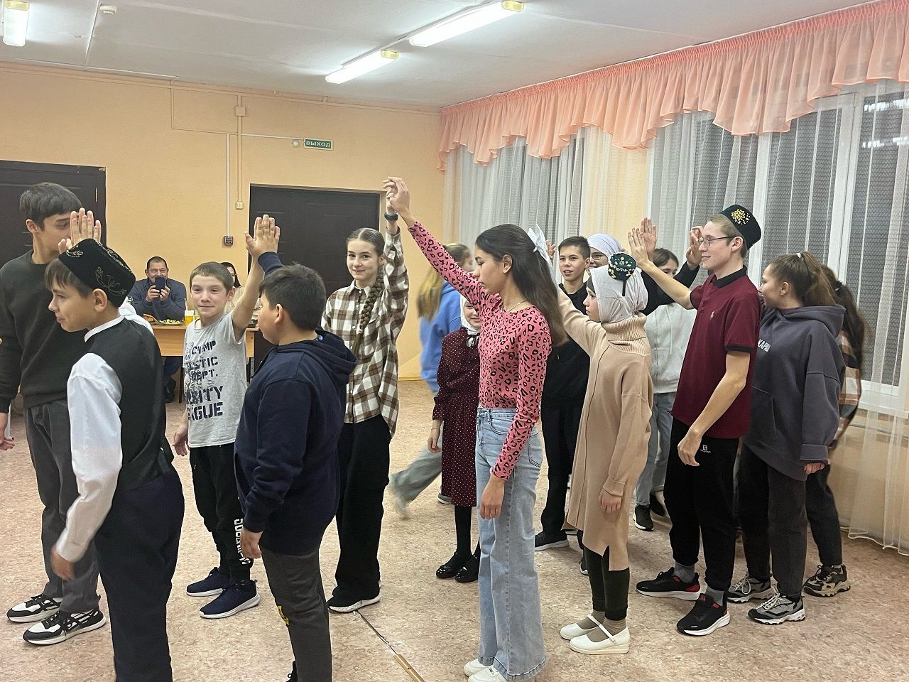 Учащихся Лаишевского района знакомят с играми татарского народа