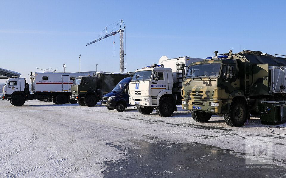 Скопление спецтехники в Татарстане: МЧС России проводит Всероссийские командно-штабные учения
