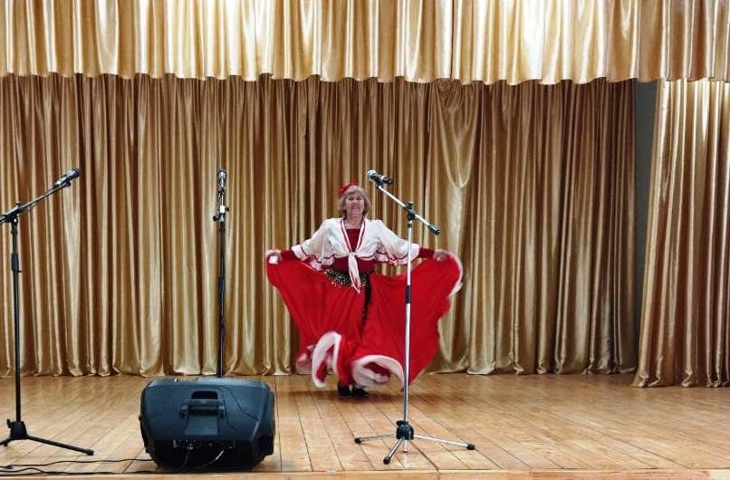 В Вербное воскресенье фольклорный ансамбль «Берегиня» провел в Каипском доме культуры концерт