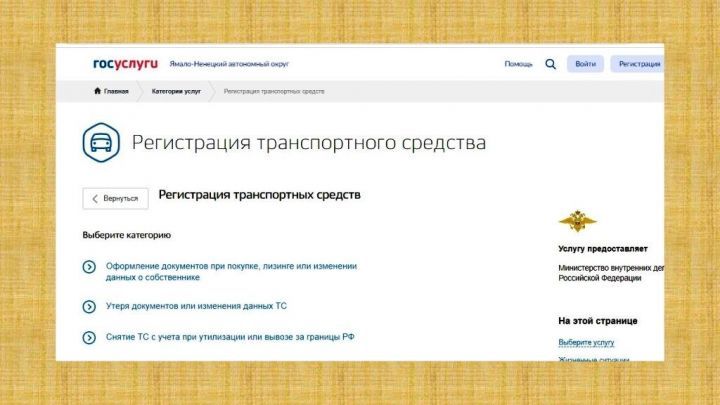 Лаеш районы ЮХИДИ автомобиль хуҗаларына автомобильне Дәүләт хезмәтләре аша теркәргә тәкъдим итә