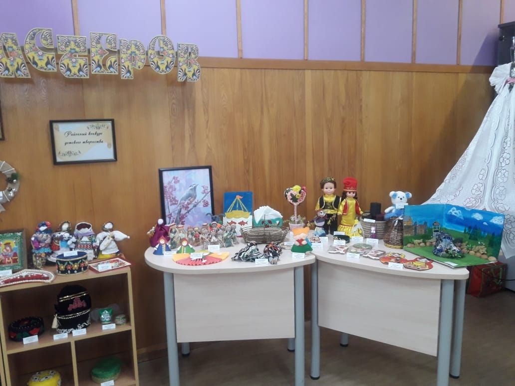 В детской библиотеке Лаишева прошла ярмарка мастеров